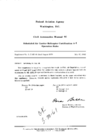 CAM 46 Supplement No 1  CAM 46 dated August 1959  Revision To CAM 46 Revision 19620801