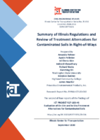 Summary of Illinois Regulations and Review of Treatment Alternatives for Contaminated Soils in RightofWays
