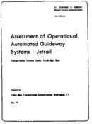 Assessment of Operational Automated Guideway Systems  Jetrail