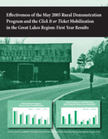 Effectiveness of the May 2005 Rural Demonstration Program and the Click It or Ticket Mobilization in the Great Lakes Region First Year Results