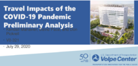Travel Impacts of the COVID19 Pandemic Preliminary Analysis