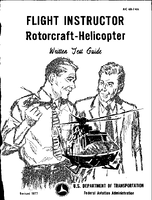 AC 6174A Flight Instructor  Rotorcraft  Helicopter  Written Test Guide