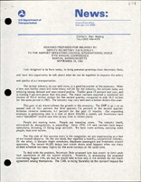 Remarks Prepared for Delivery by Deputy Secretary Jim Burnley to the Airport Operators Council International AOCI 37th Annual Conference