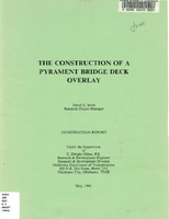The Construction of a Pyrament Bridge Deck Overlay