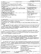 Procedure for Classification of Coarse Aggregates Based on Properties Affecting Performance