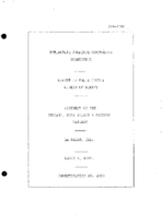 Interstate Commerce Commision Report of the Accident  Investigation Occuring on the CHICAGO ROCK ISLAND AND PACIFIC RAILWAY LA SALLE IL