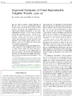 Improved estimates of fixed reproducible tangible wealth 192995