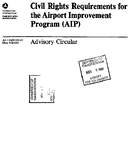 AC 150510015 Civil Rights Requirements for the Airport Improvement Program AIP