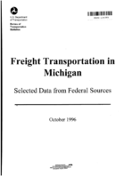 Freight Transportation in Michigan Selected Data from Federal Sources