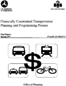 Financially Constrained Transportation Planning and Programming Process