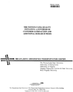 The Pennsylvania quality initiative  a synthesis of customer satisfaction and additional research needs