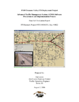 Fy00 Treasure Valley ITS Deployment Project  advanced traffic management system ATMS software procurement and implementation process