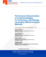 Performance Characteristics of InService Bridges for Enhancing Load Ratings Leveraging Refined Analysis Methods