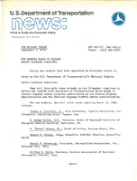 Department of Transportation News Releases September 1978