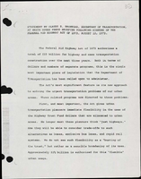 Statement by Claude S Brinegar Secretary of Transportation at White House Press Briefing Following Signing of Federal Aid Highway Act of 1973
