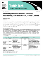 Buckle Up Phone Down in Jackson Mississippi and Sioux Falls South Dakota Traffic Tech