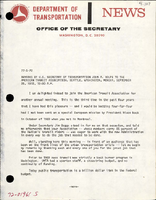 Remarks by US Secretary of Transportation John A Volpe to the American Transit Association