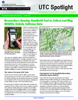 Researchers Develop Handheld Tool to Collect and Map WildlifeVehicle Collision Data