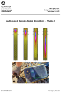 Automated Broken Spike Detection  Phase I