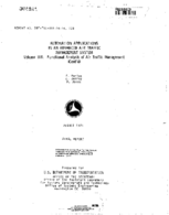 Automated Applications in an Advanced Air Traffic Management System  Volume 2B Functional Analysis of Air Traffic Management Contd