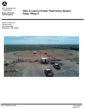 High Accuracy Global Positioning System Tests Phase I