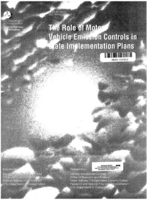 The RoleofMotorVehicleEmissionControlsinStateImplementationPlans