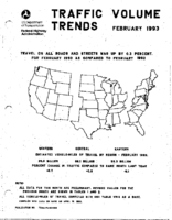 Traffic Volume Trends February 1993