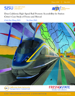 Does California HighSpeed Rail Promote Accessibility for Station Cities Case Study of Fresno and Merced