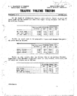 Traffic Volume Trends December 1950