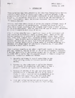 Guidelines of UMTA Office of Transit Assistance on Preparation and Review of Environmental Assessments of Mass Transportation projects Volume UMTA C 56201