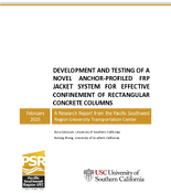 Development and Testing of a Novel AnchorProfiled FRP Jacket System for Effective Confinement of Rectangular Concrete Columns
