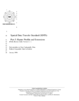 Spatial Data Transfer Standard SDTS part 5  SDTS raster profile and extensions