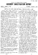 Investigation of Aircraft Accident CAPITAL AIRLINES NEAR HARTFIELD VIRGINIA 19470508