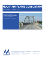 Dynamic assessment of bridge deck performance considering realistic bridgetraffic interaction