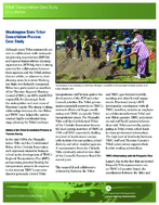Tribal Transportation Case Study Consultation Washington State Tribal Consultation Process Case Study