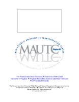 Estimation and Prediction of OriginDestination Matrices for I66