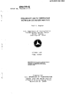 Preliminary Limited Surveillance Radar LSR CostBenefit Analysis