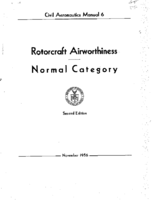 CAM 06 Rotorcraft Airworthiness Normal Category 1956