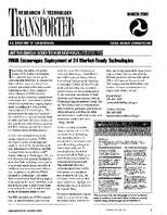 Research  Technology Transporter March 2006