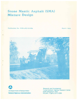 Stone Mastic Asphalt SMA Mixture Design