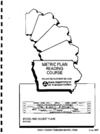 Metric Plan Reading Course