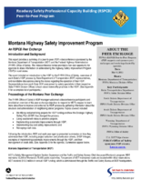 Montana Highway Safety Improvement Program  an RSPCB Peer Excahnge