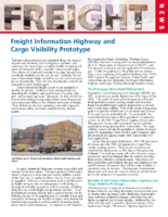 Freight information highway and cargo visibility prototype