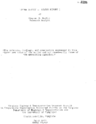 Litter survey  status report 1