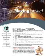 Moving Forward Ohio Department of Transportation Research Program Newsletter 2021 Volume 1