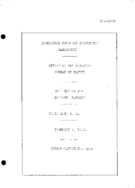 Interstate Commerce Commision Report of the Accident  Investigation Occuring on the SOUTHERN RAILWAY ALLENDALE SC