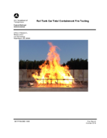 Rail Tank Car Total Containment Fire Testing