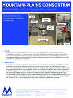 Characterization of Crushed Base Materials in Wyoming Research Brief  2019