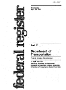 PART 121 AMENDMENTS 121223