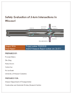 Safety Evaluation of Jturn Intersections in Missouri